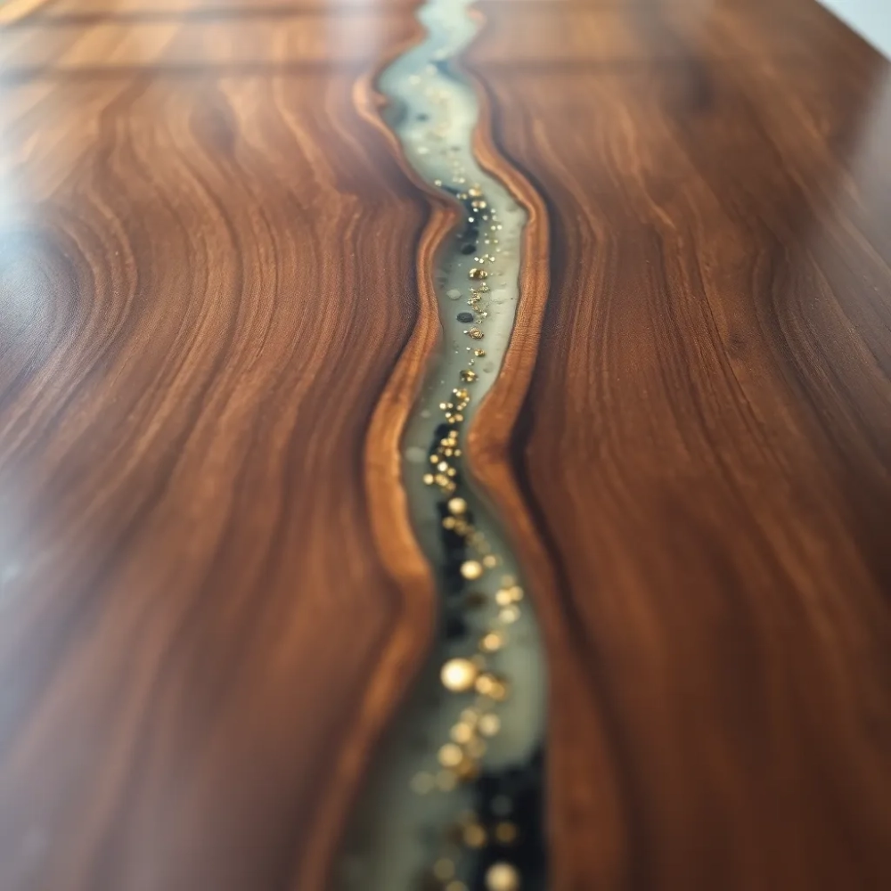 Deski na stół z żywicy