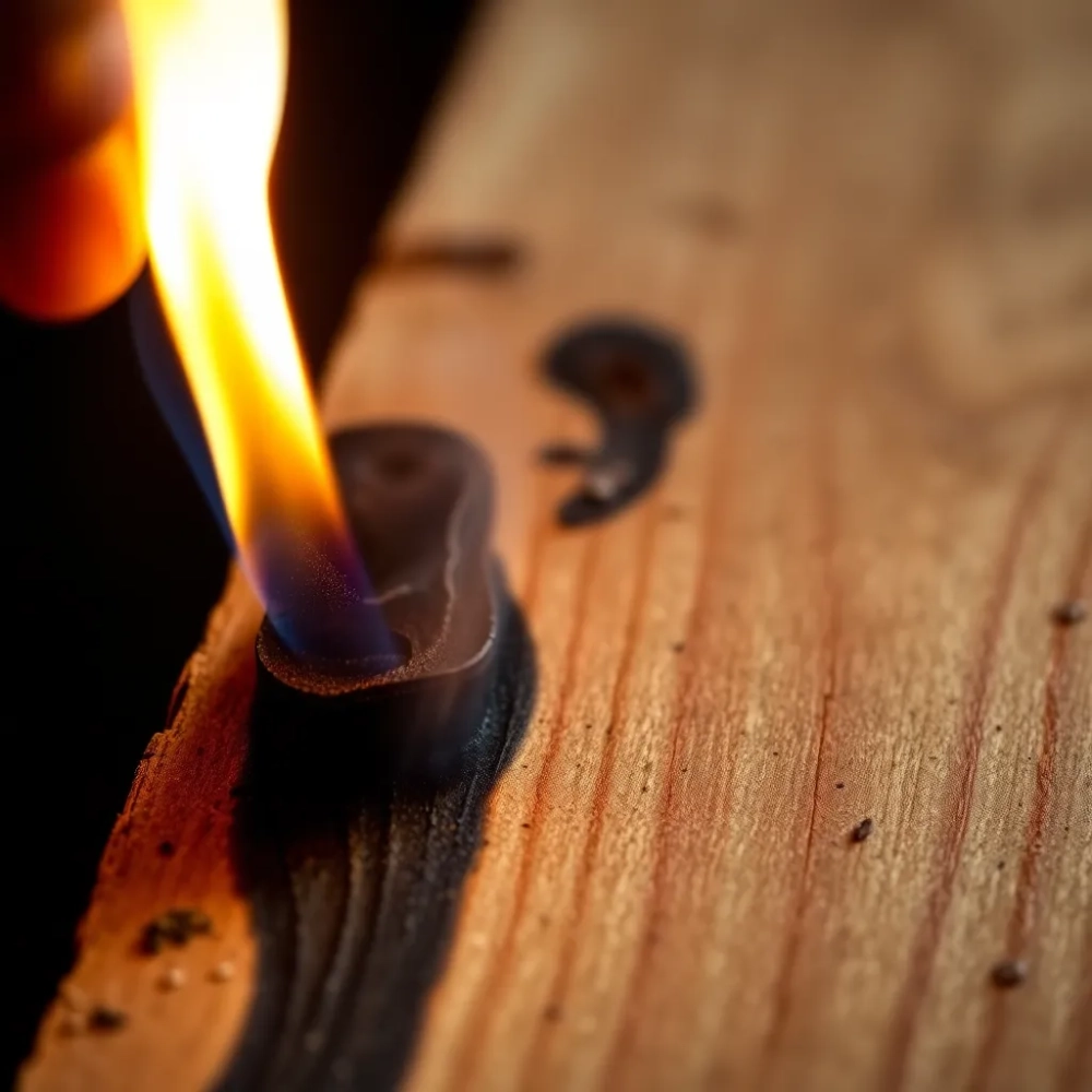 Deski opalane jak zrobić