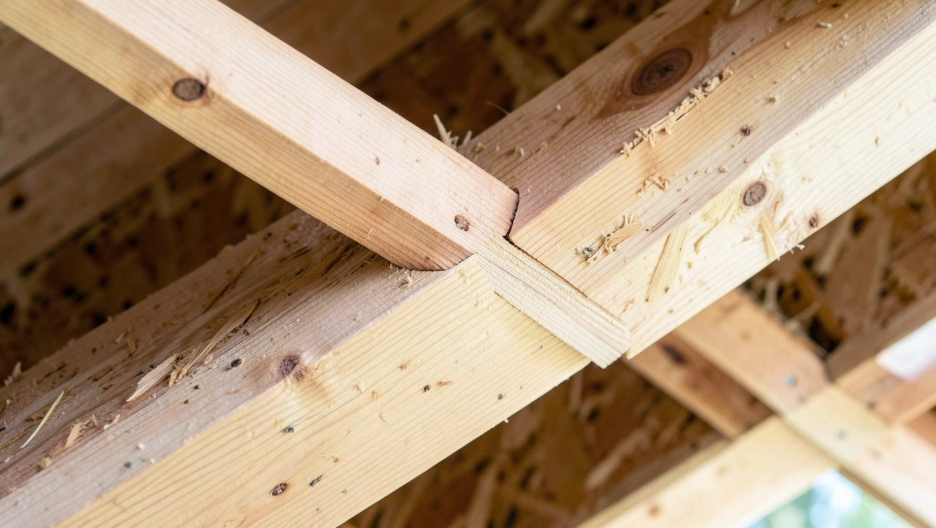 Deskowanie dachu tylko robocizna