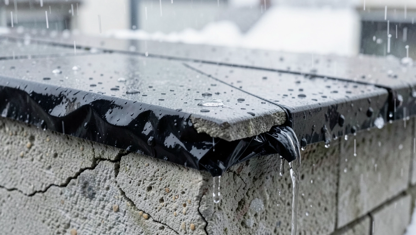 Dlaczego hydroizolacja balkonu pod płytki chroni przed wodą