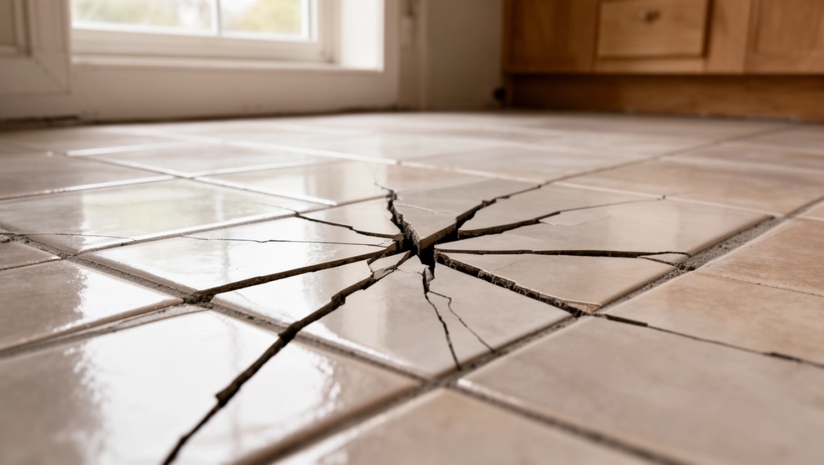 Dlaczego pękają płytki na podłodze