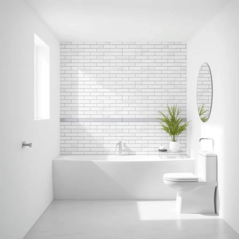 Do jakiej wysokości płytki w łazience