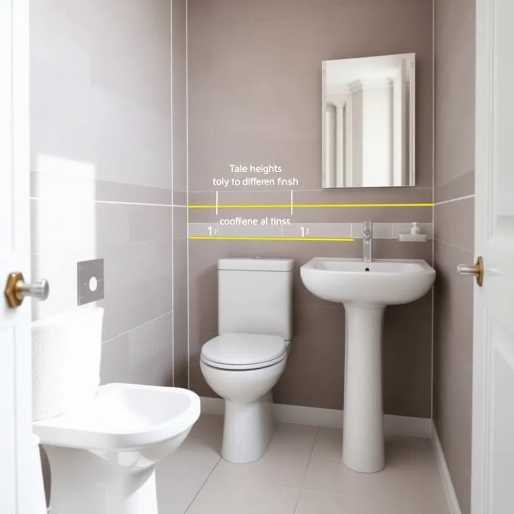 Do jakiej wysokości płytki w wc