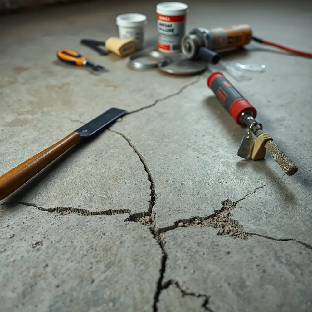 Do naprawy posadzki betonowej