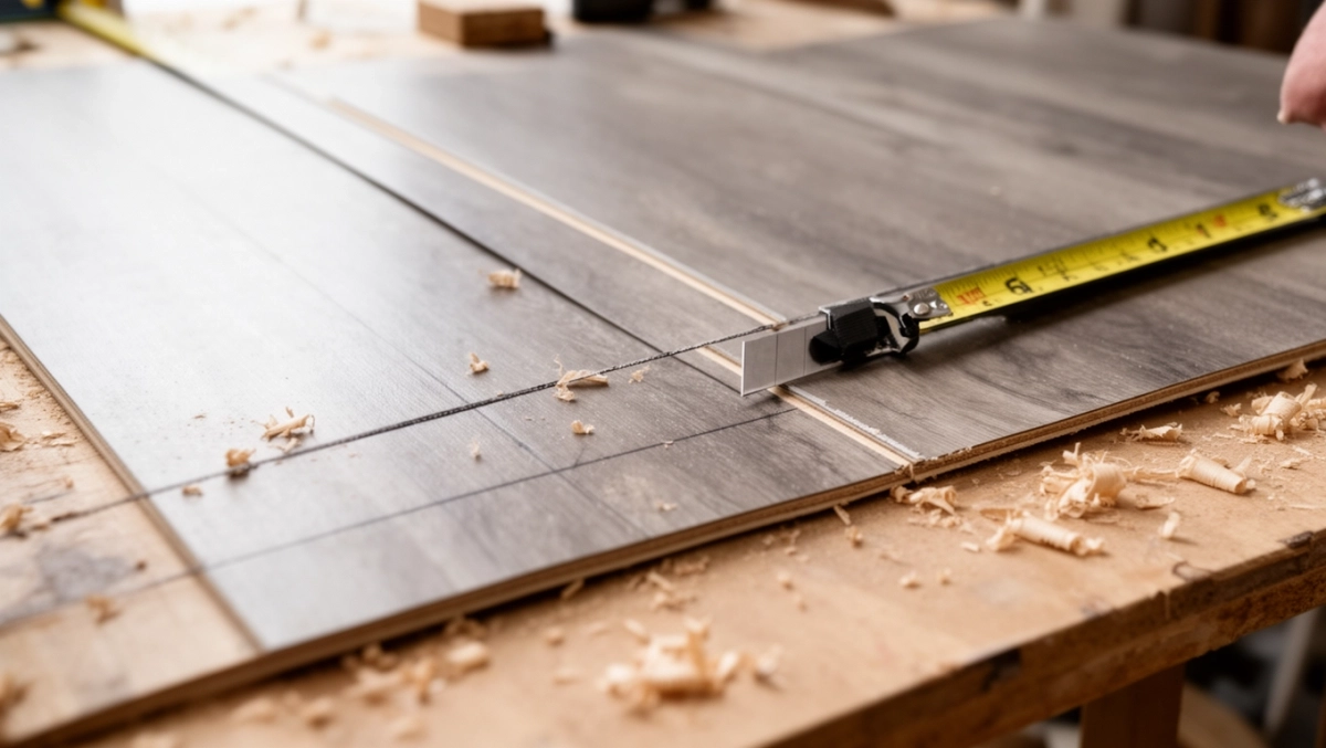 docinanie paneli winylowych