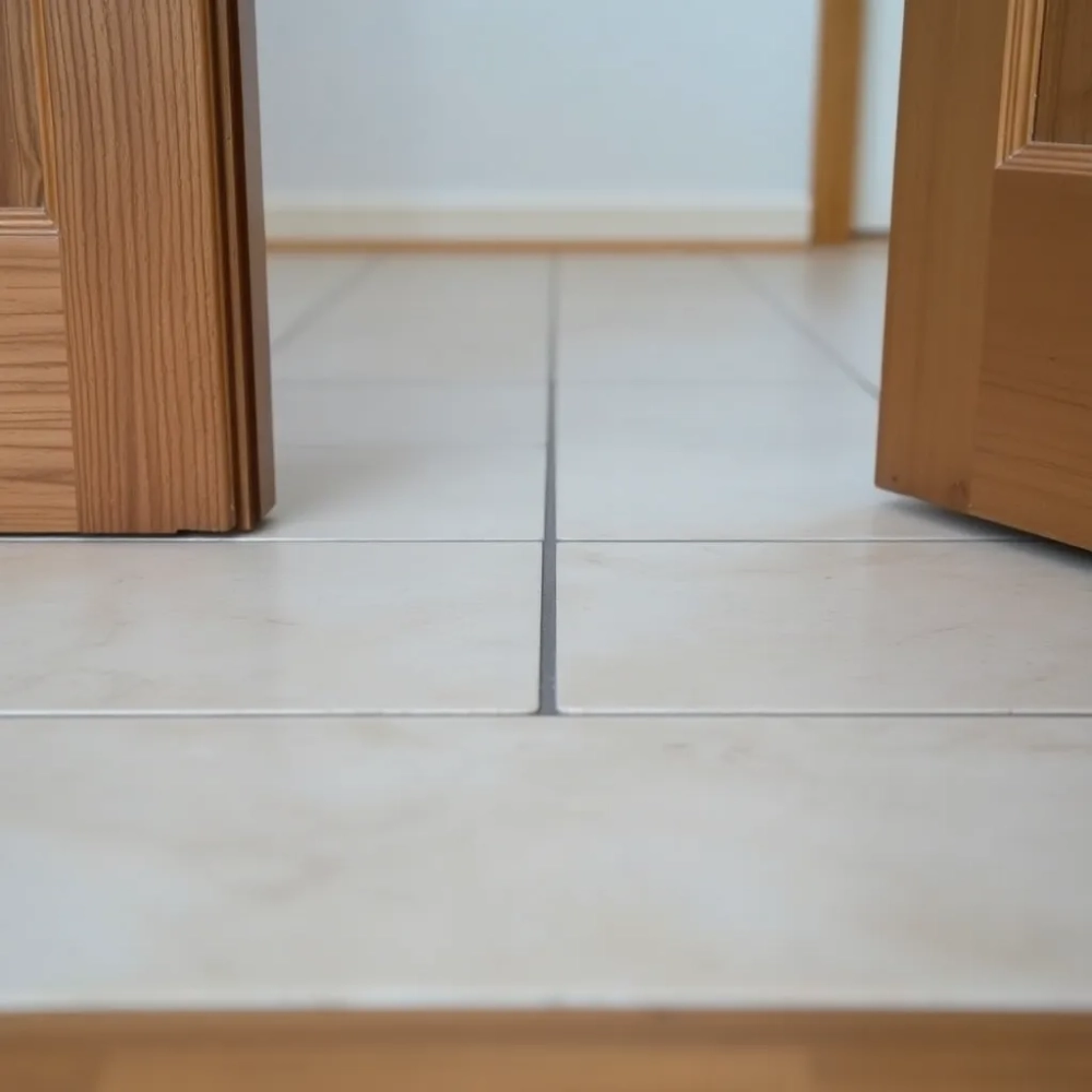 Dokąd kłaść płytki w drzwiach