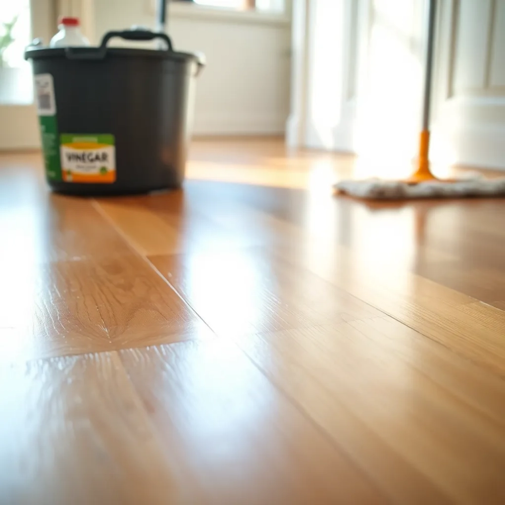 domowe sposoby na mycie drewnianej podłogi