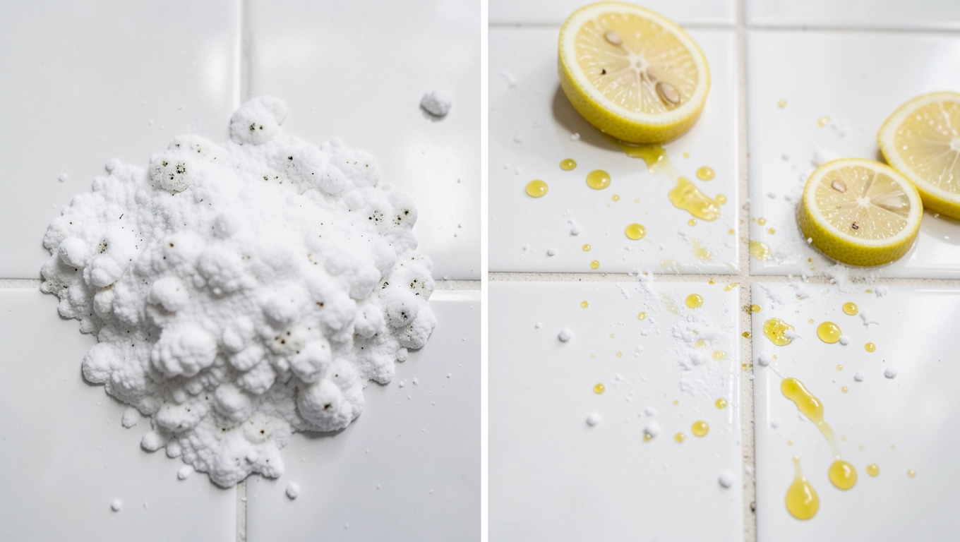 Domowe sposoby na osad i kamień na płytkach