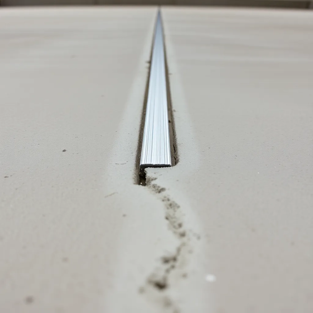 Dylatacja posadzki w garażu