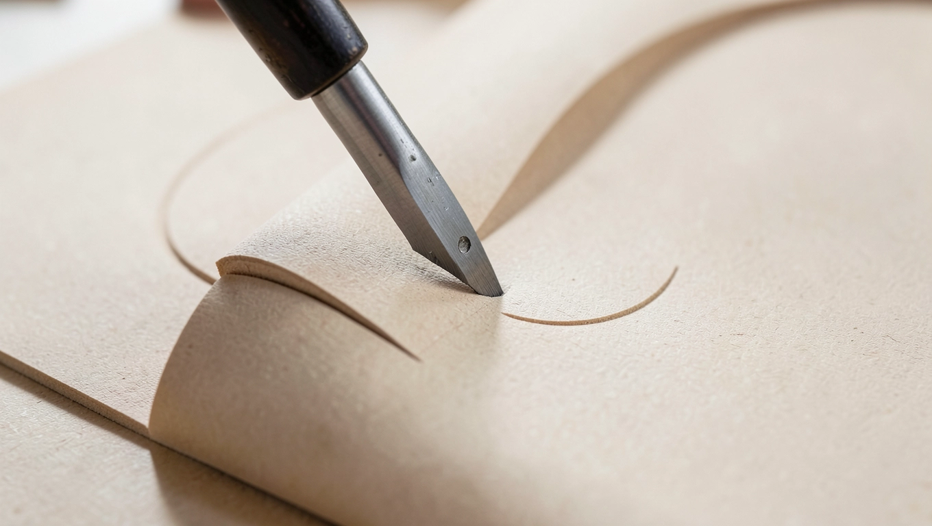 Elastyczność linoleum 50x70 przy rzeźbieniu