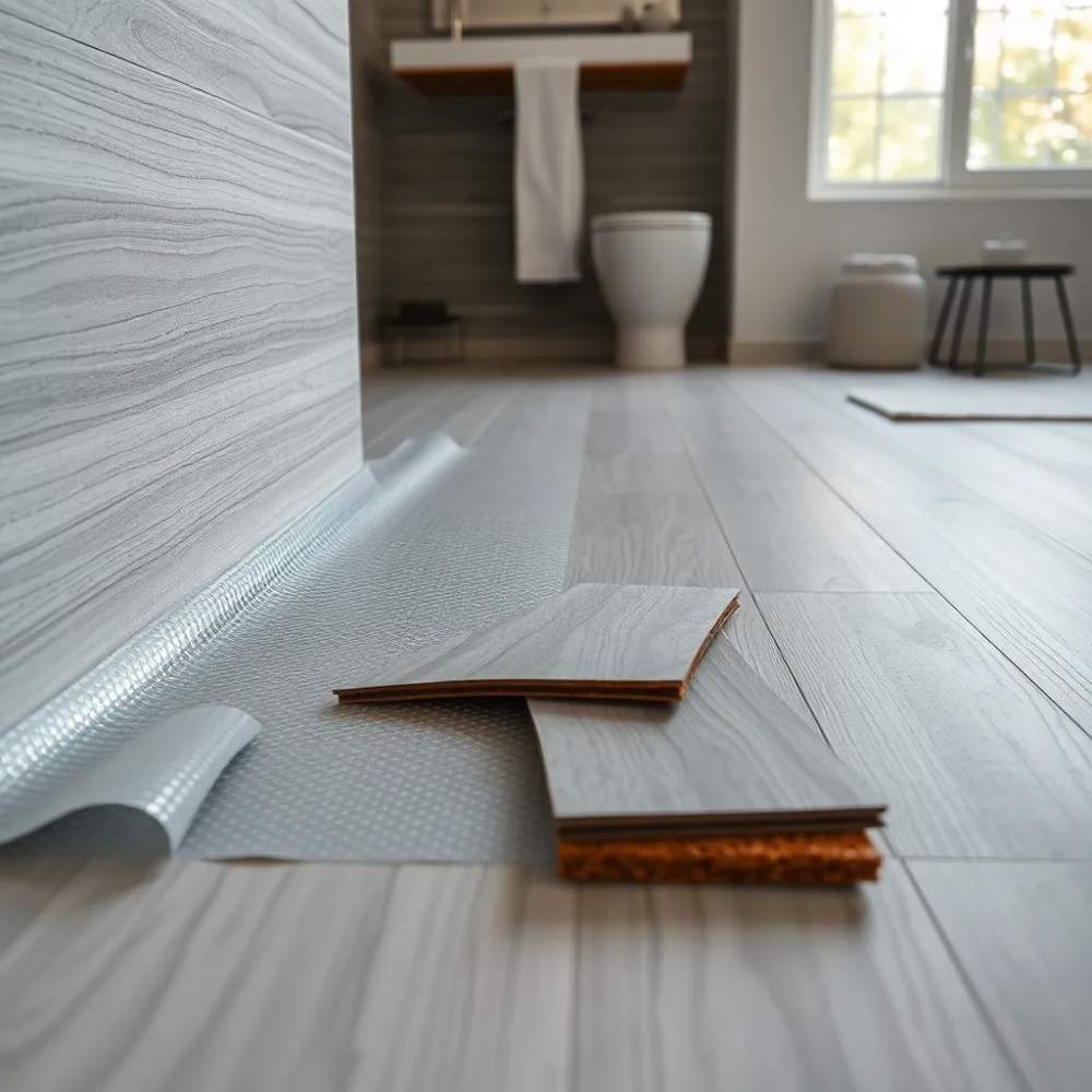 Folia grzewcza pod panele winylowe w łazience