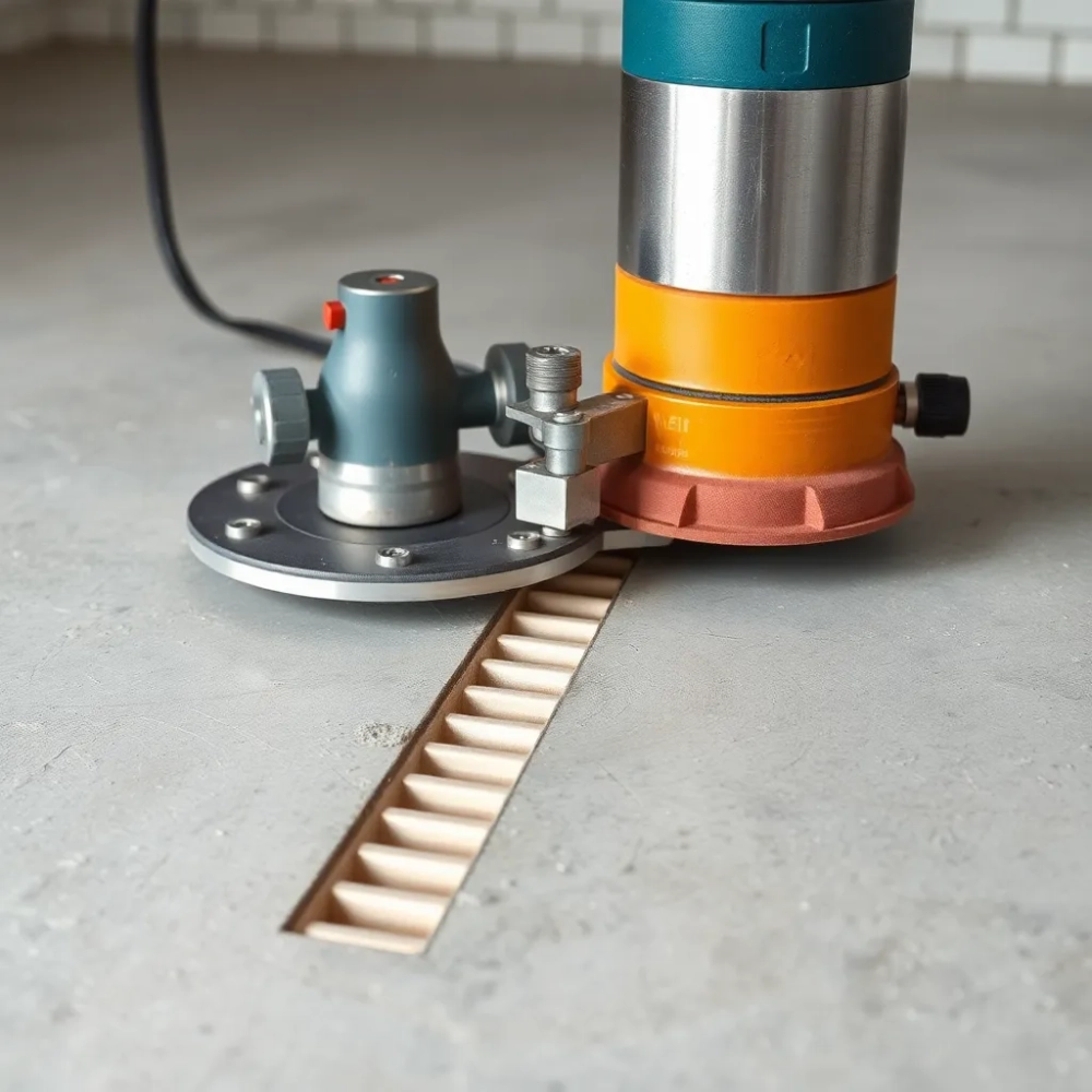 Frez do ogrzewania podłogowego