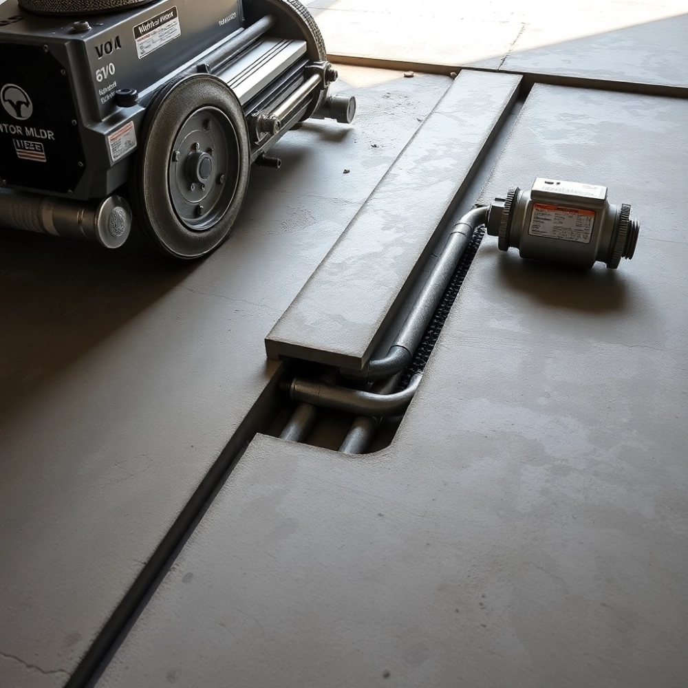 Frezowanie Wylewki Pod Ogrzewanie Podłogowe