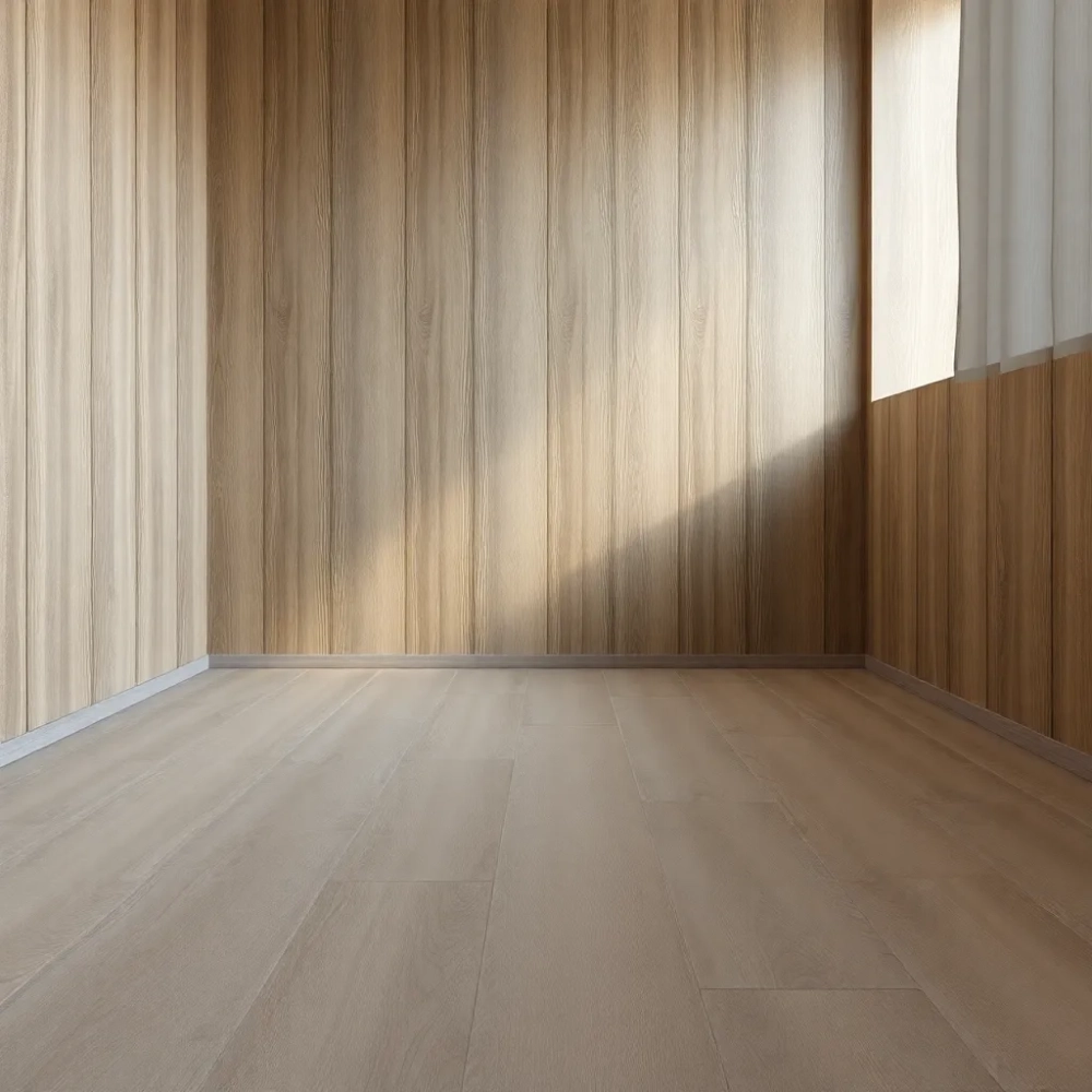 Gres i panele w tym samym kolorze