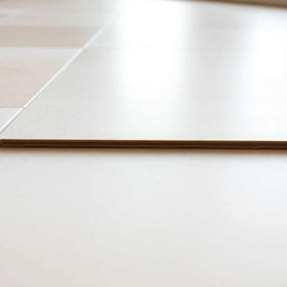 Grubość płytki podłogowej z klejem