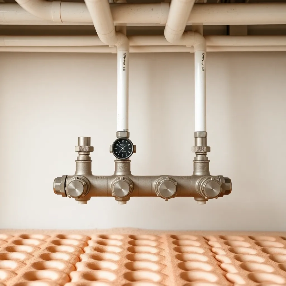 Grupa mieszająca do podłogówki