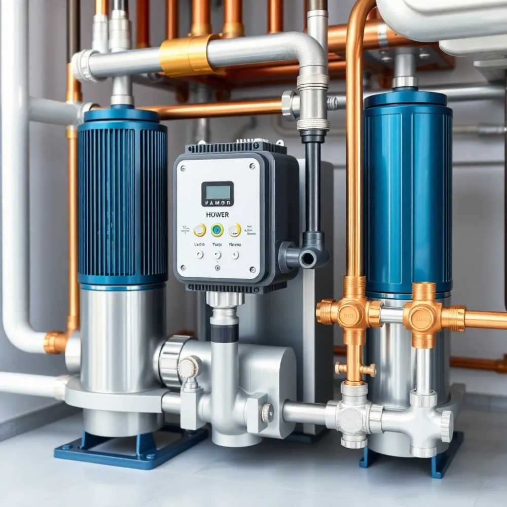 Grupa pompowa do podłogówki i grzejników