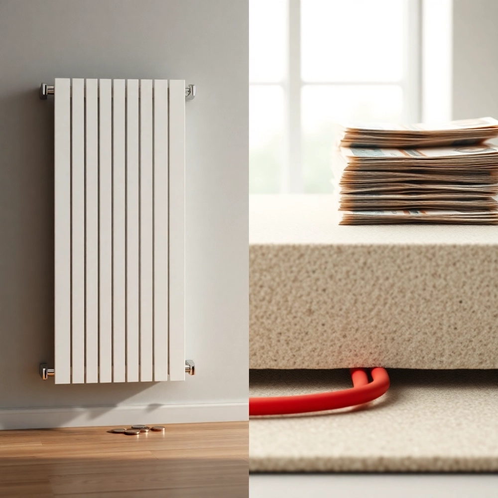 Grzejniki czy podłogówka koszty