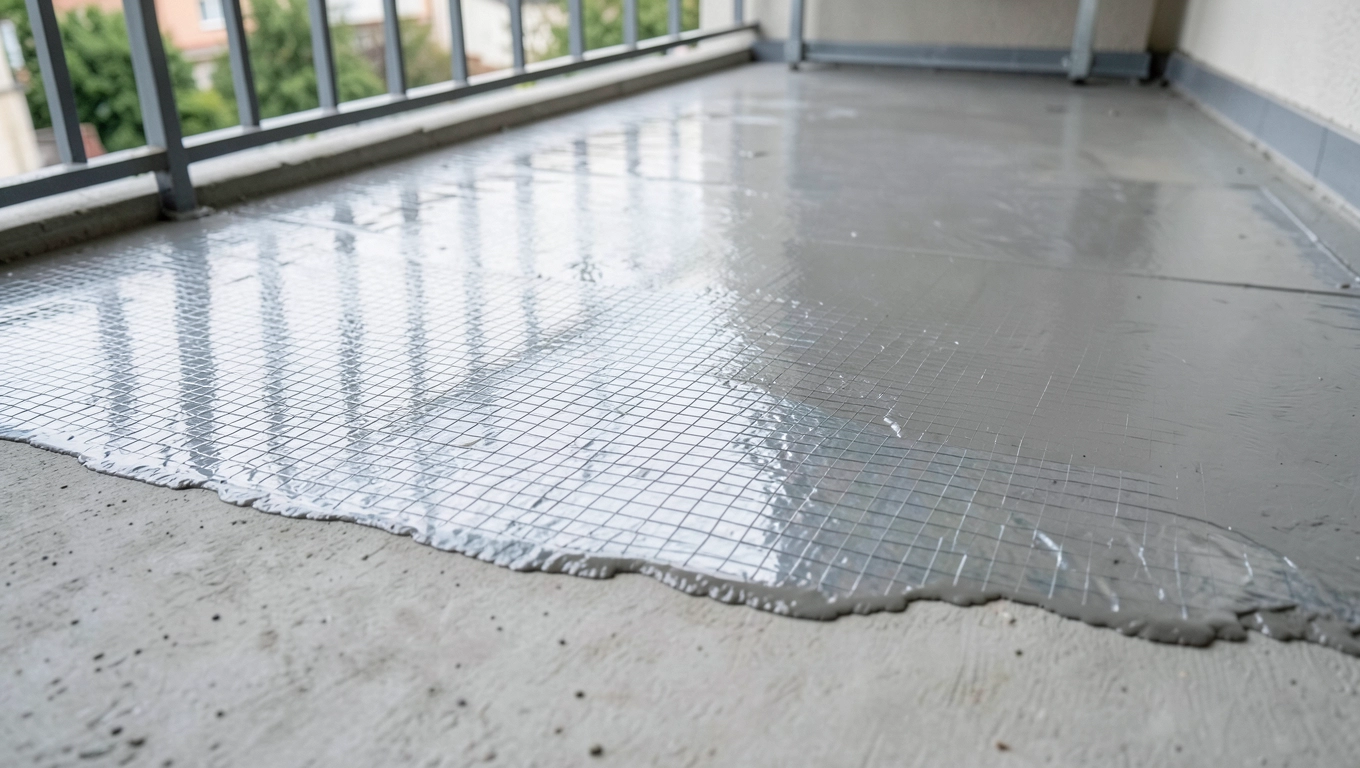 Hydroizolacja pod płytki na balkonie