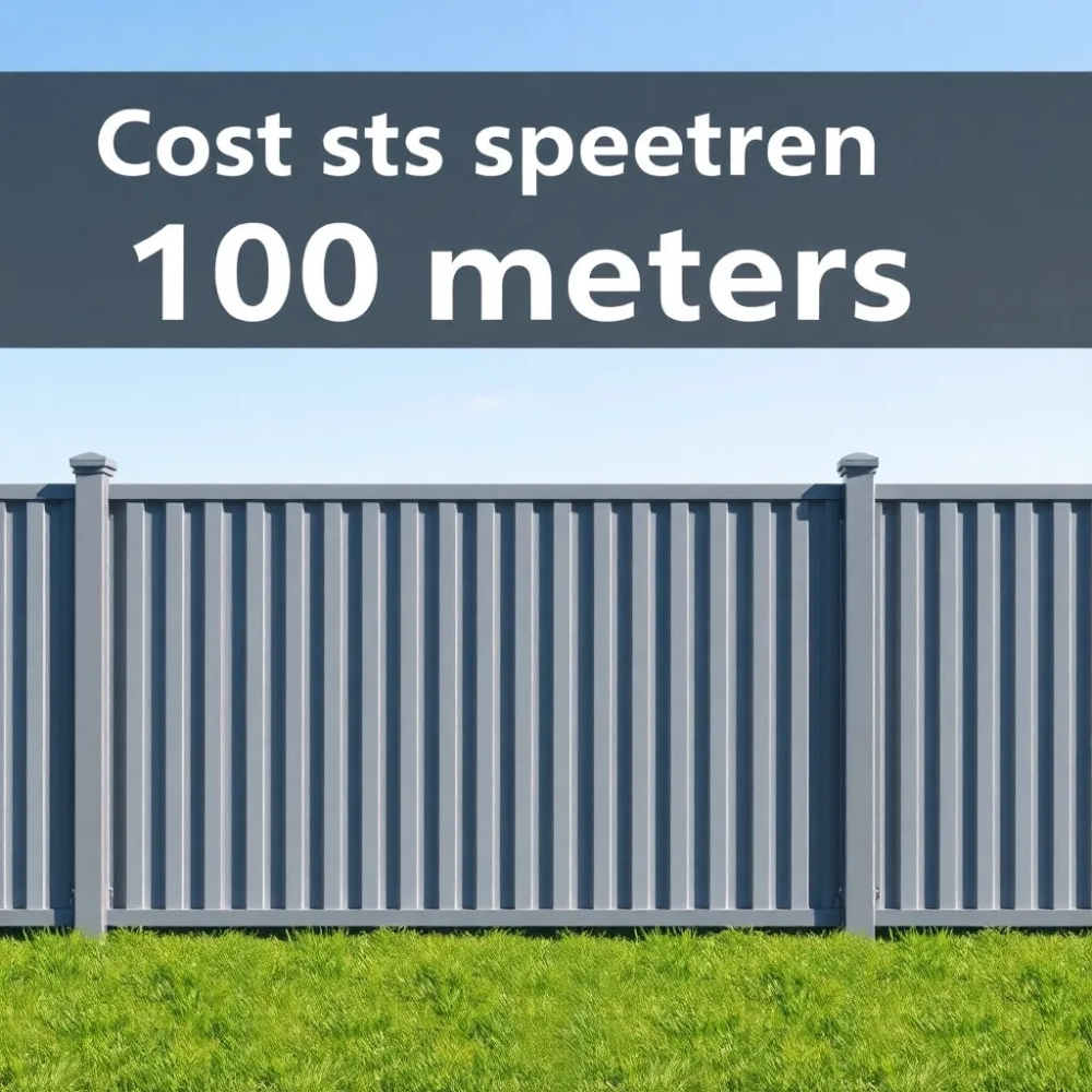 Ile kosztuje 100 m ogrodzenia panelowego