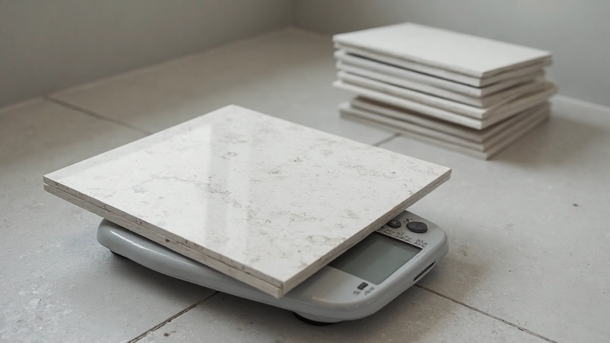 ile waży gres 60x60