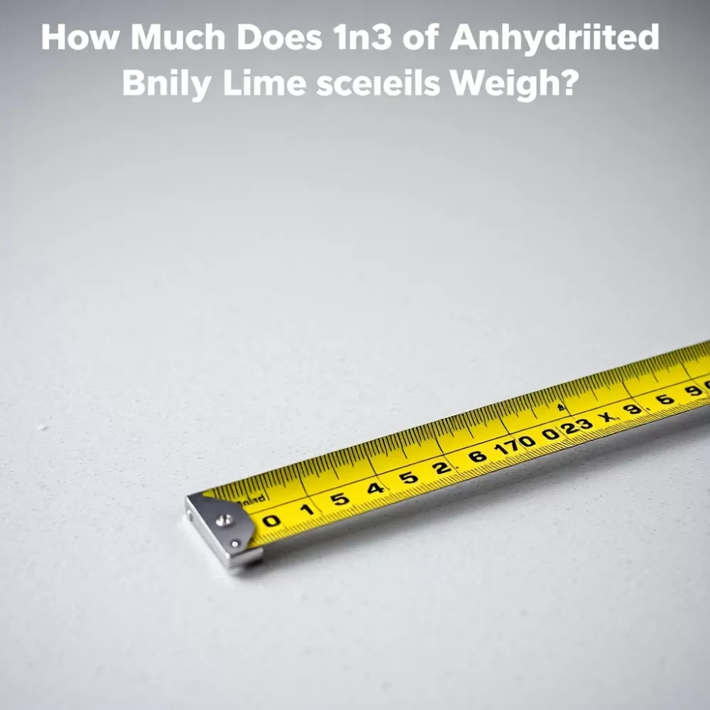 Ile Waży M3 Wylewki Anhydrytowej