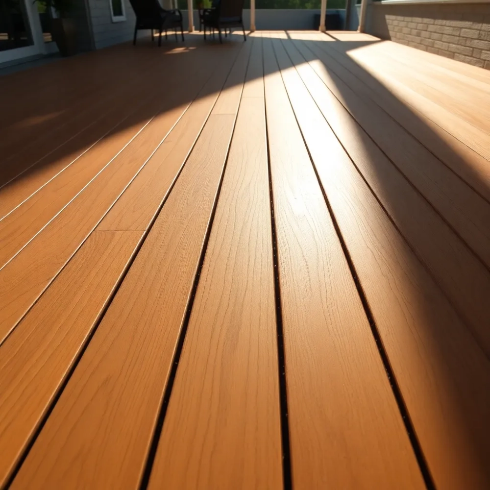 Imitacja deski na taras