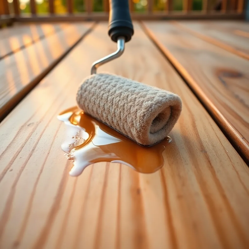 Impregnacja deski tarasowej sosnowej