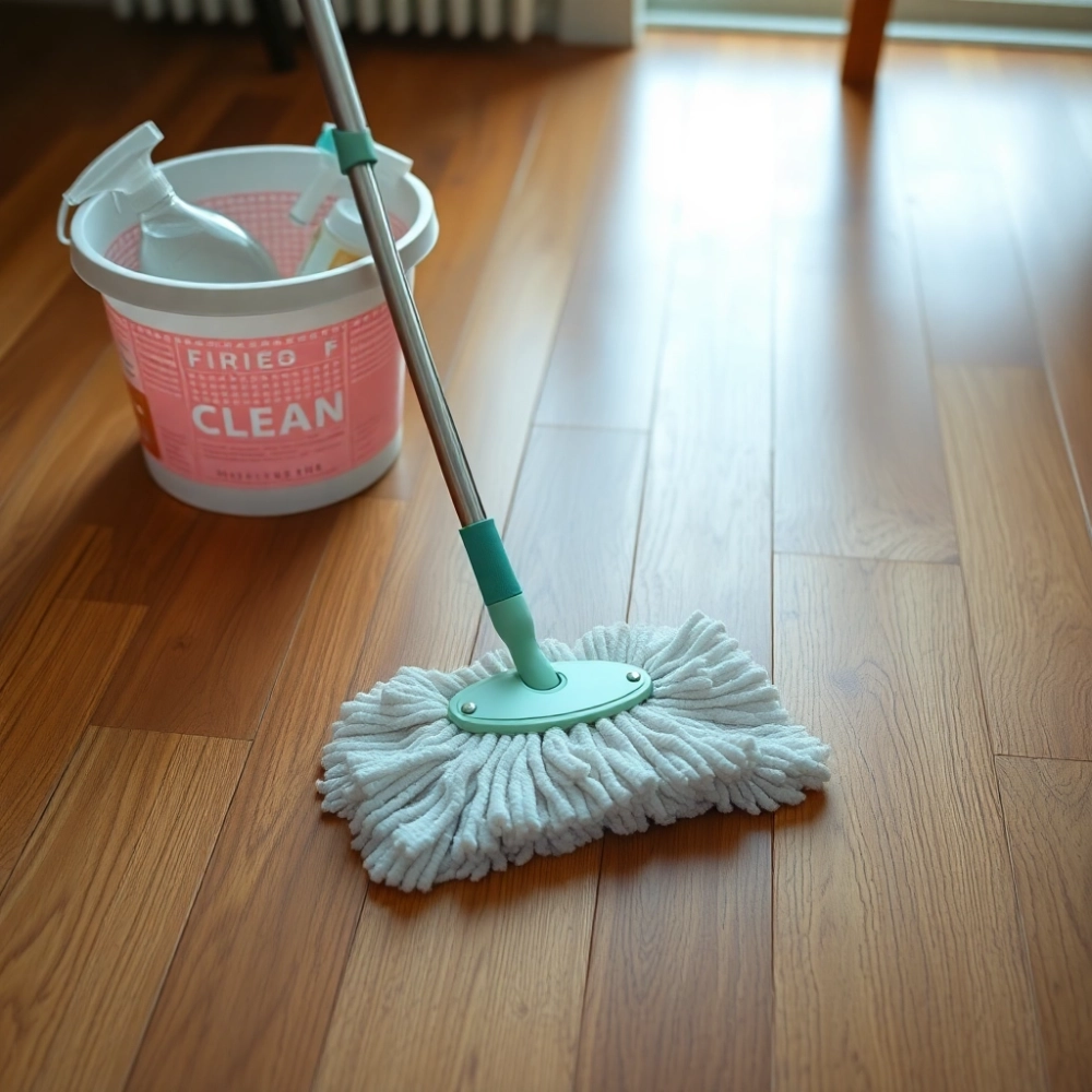 jak czyścić drewnianą podłogę