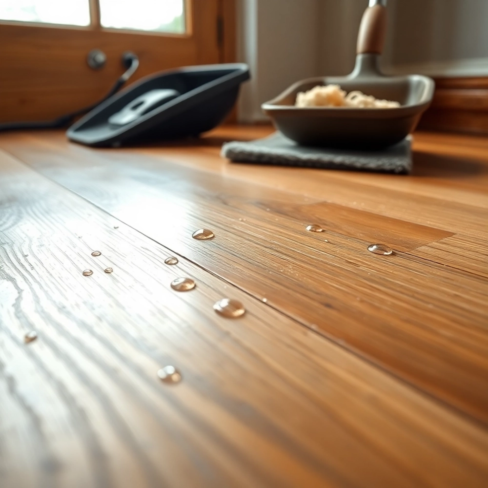 jak czyścić podłogę drewnianą olejowaną
