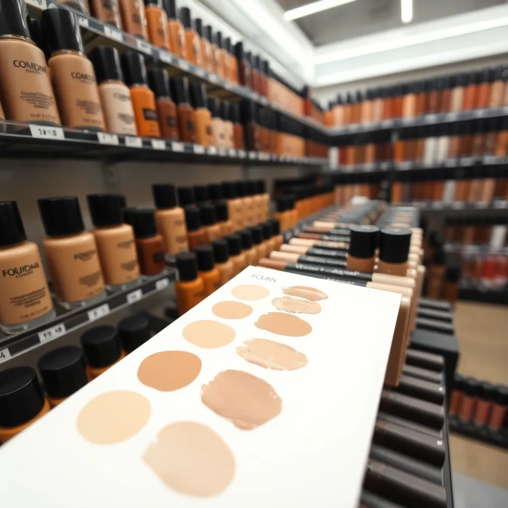 Jak dobrać kolor podkładu w sklepie