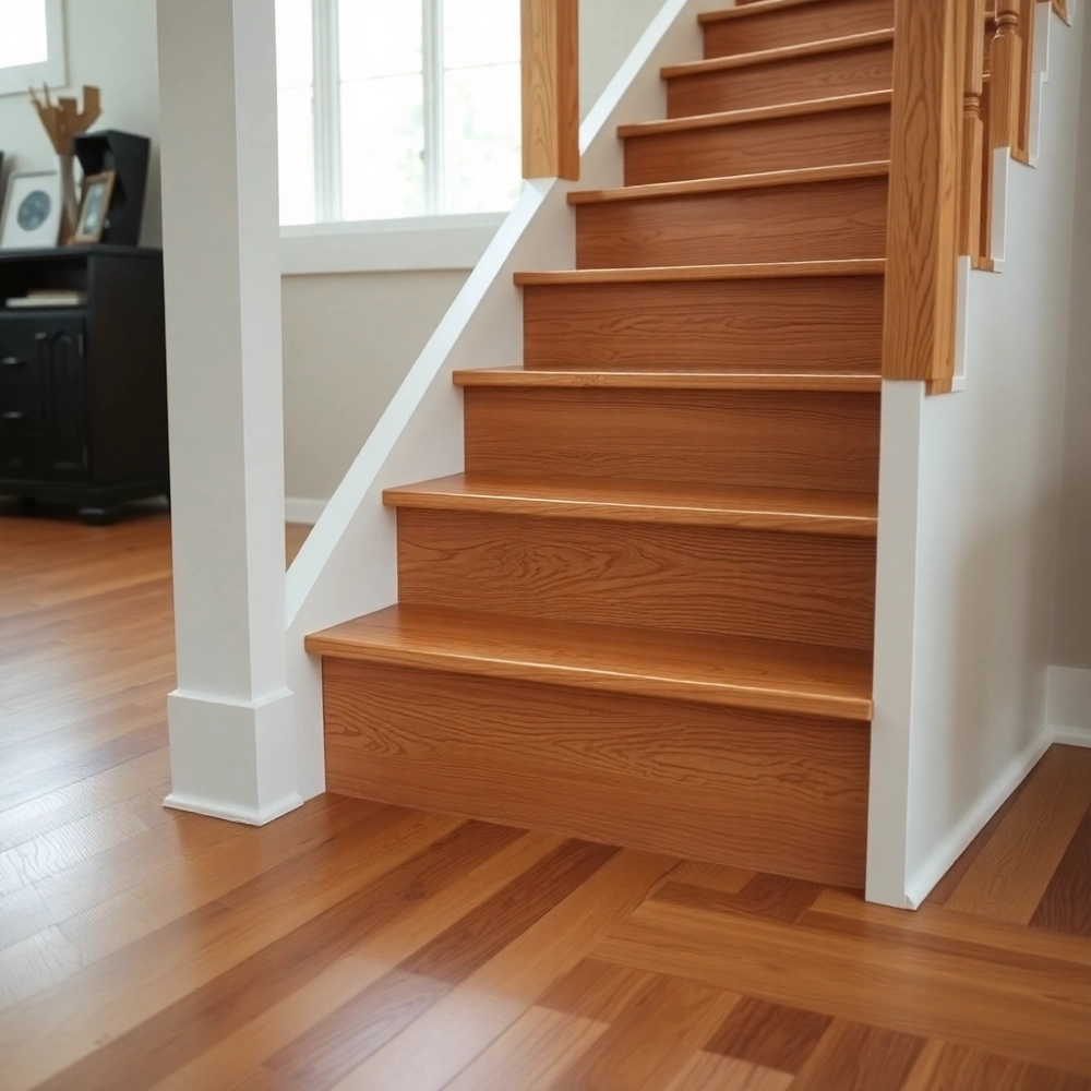 Jak dobrać kolor schodów do podłogi