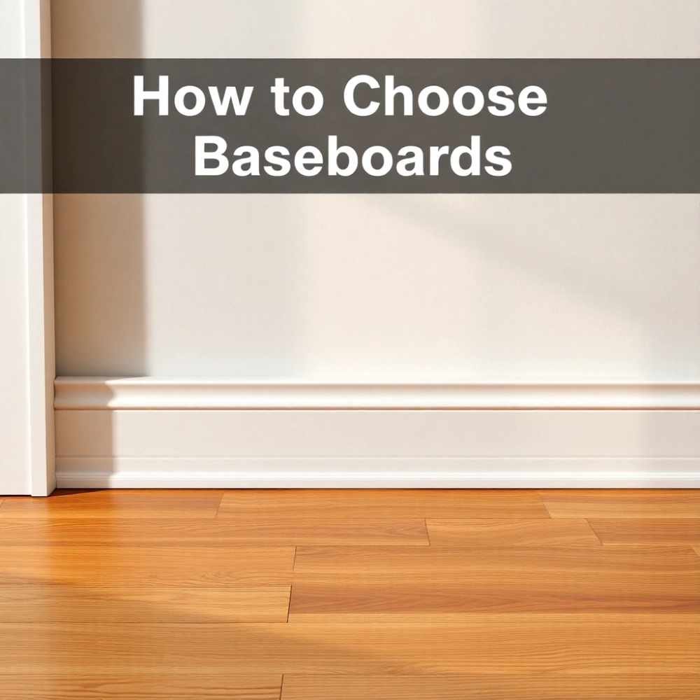Jak dobrać listwy przypodłogowe