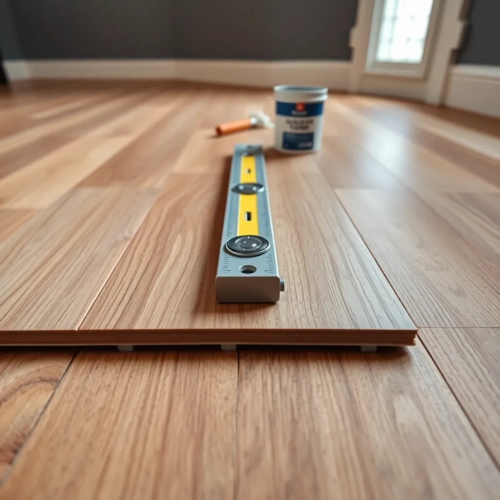 Jak kłaść panele na krzywej podłodze