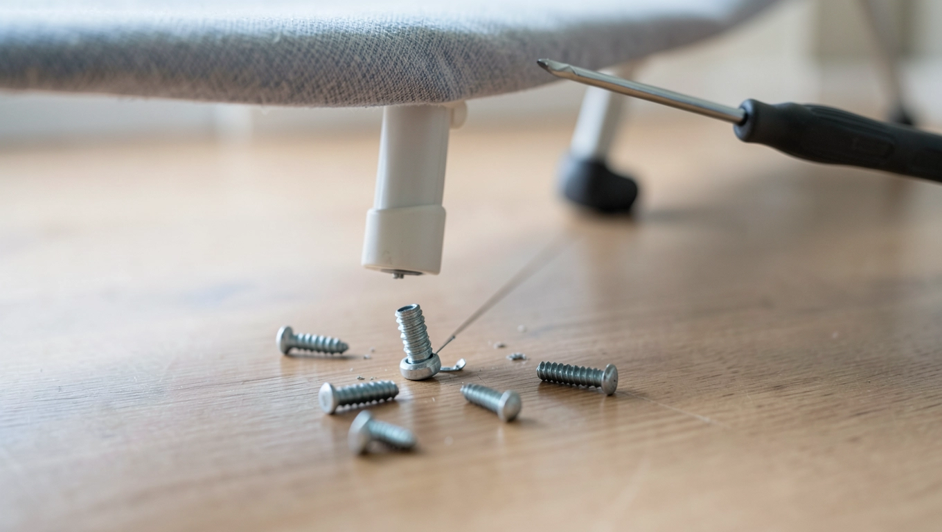 jak naprawić deskę do prasowania