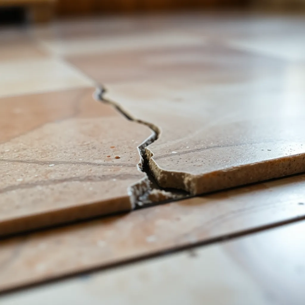 Jak naprawić pękniętą płytkę na podłodze