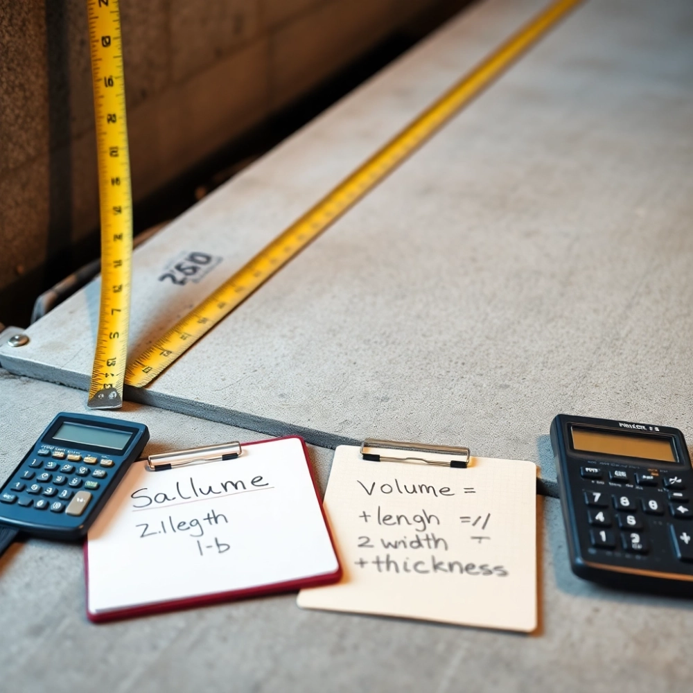 Jak obliczyć ilość betonu na wylewkę