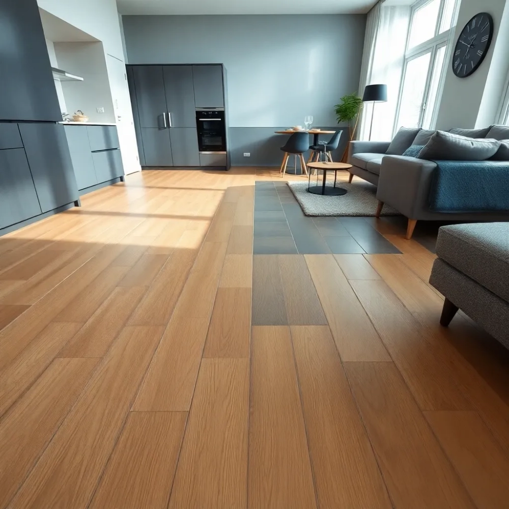 Jak oddzielić kuchnię od salonu podłoga