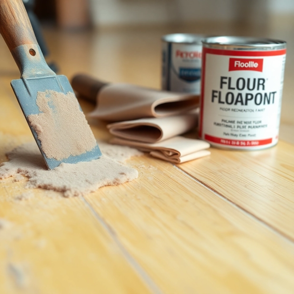 Jak odnowić podłogę pomalowana farbą olejną