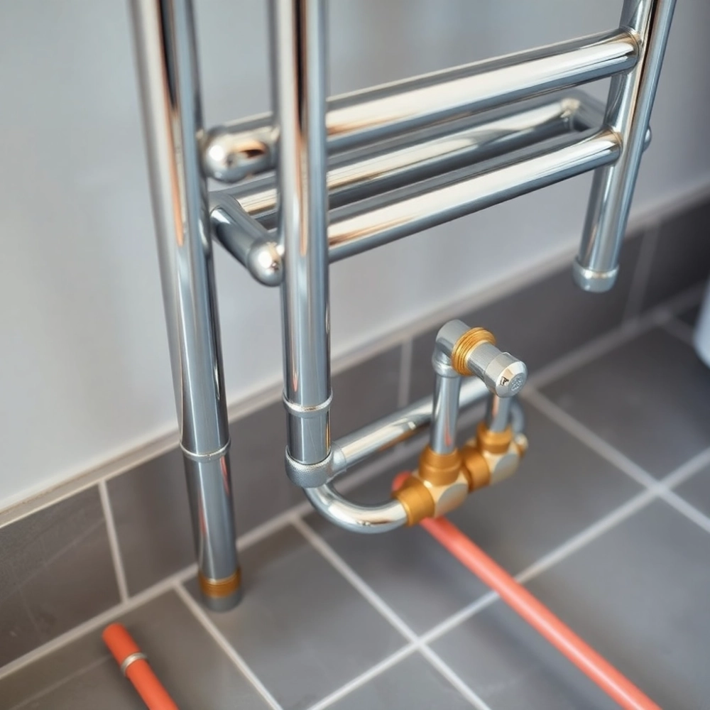 Jak podłączyć grzejnik łazienkowy z podłogówką