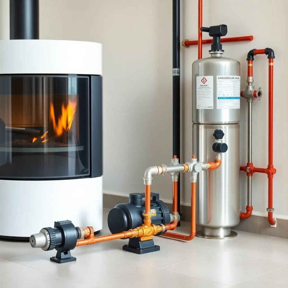 Jak podłączyć kominek z płaszczem wodnym do podłogówki