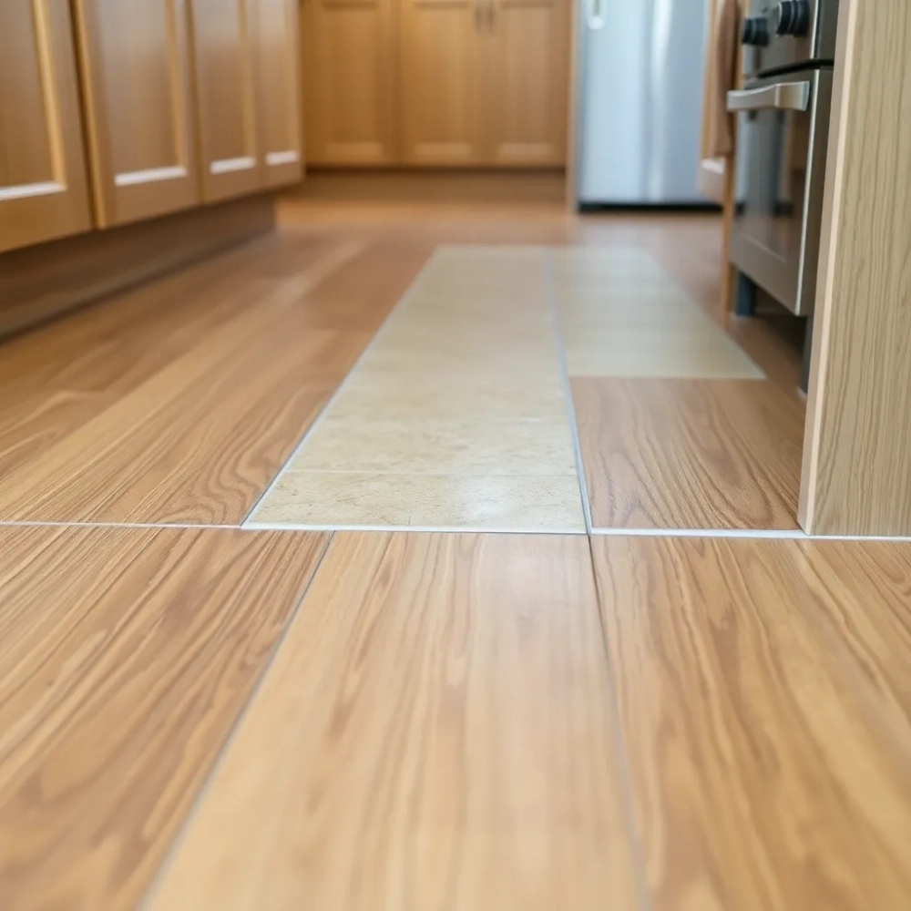 Jak połączyć panele z płytkami w kuchni