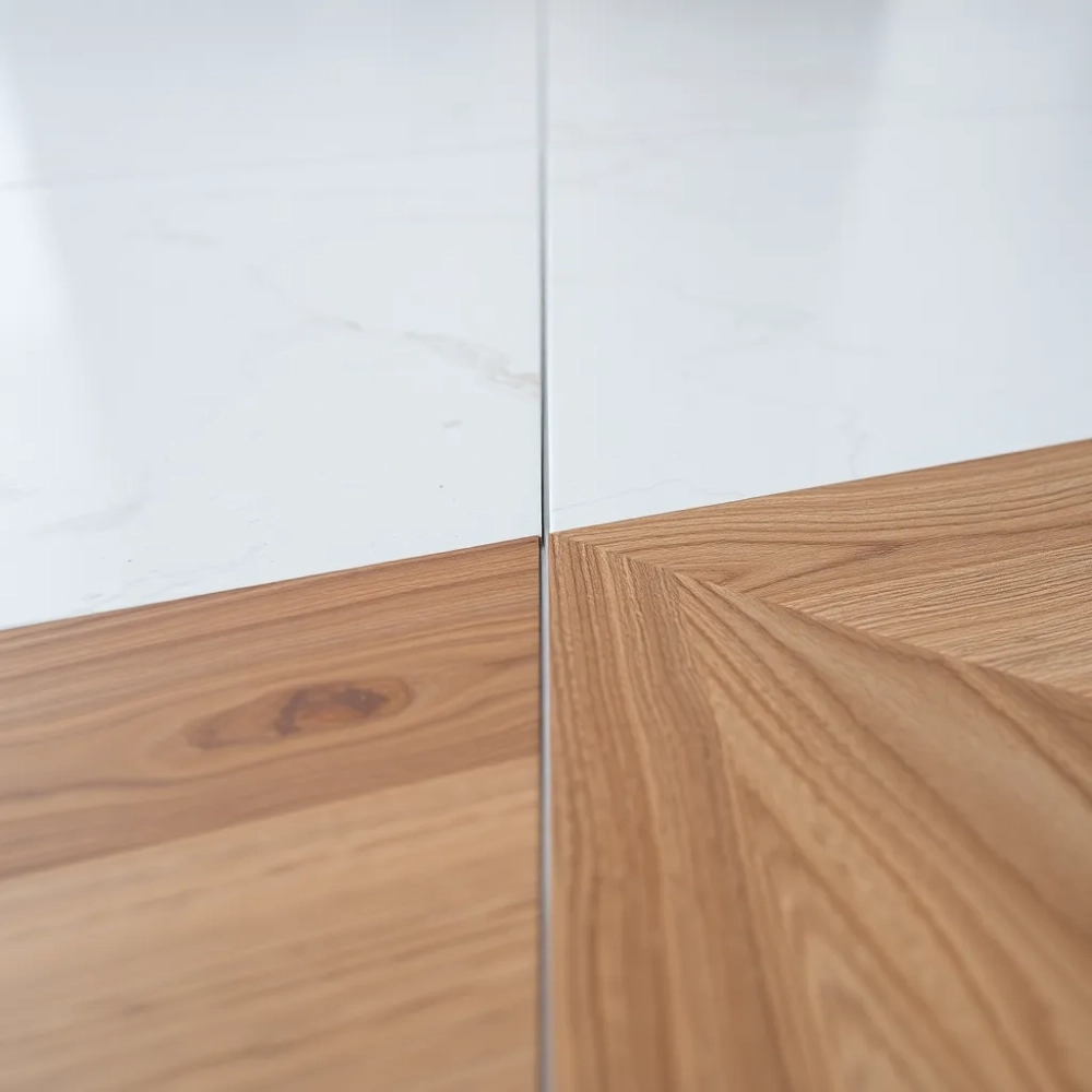 Jak połączyć płytki z drewnem