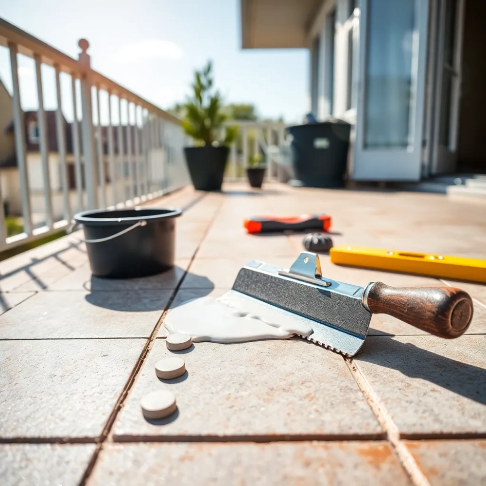 Jak położyć płytki na balkonie