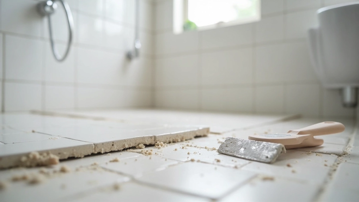 jak położyć płytki w łazience