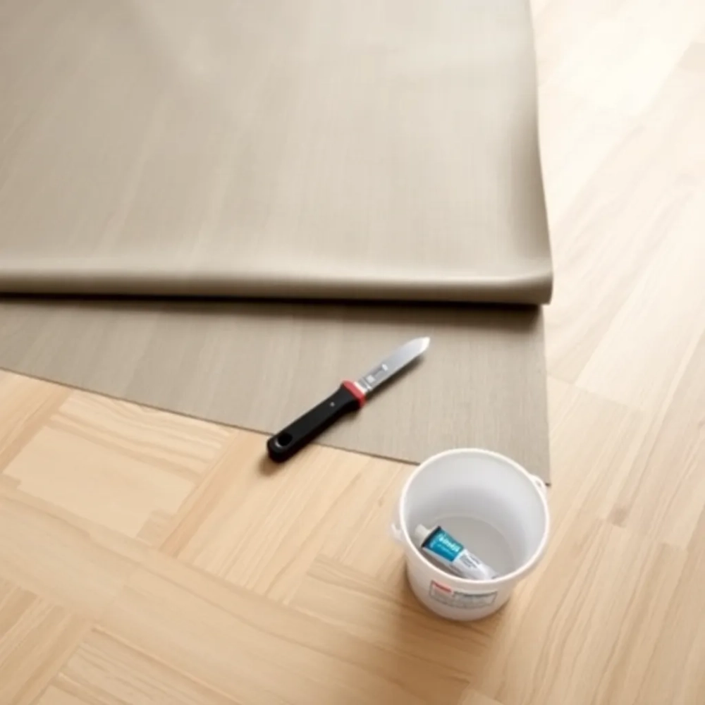 Jak położyć wykładzinę PCV na panele