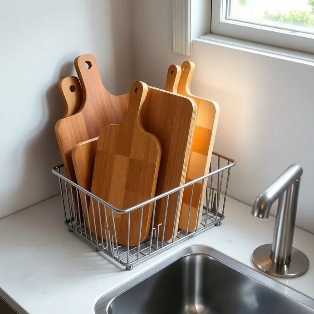 Jak przechowywać deski do krojenia