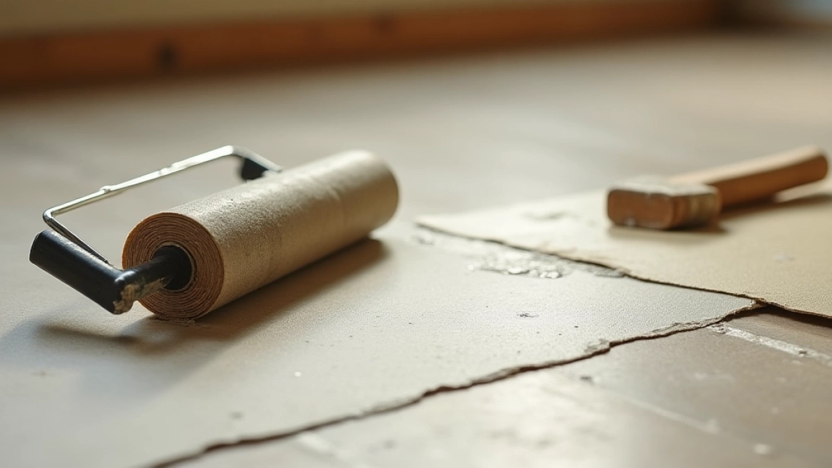 Jak przykleić linoleum