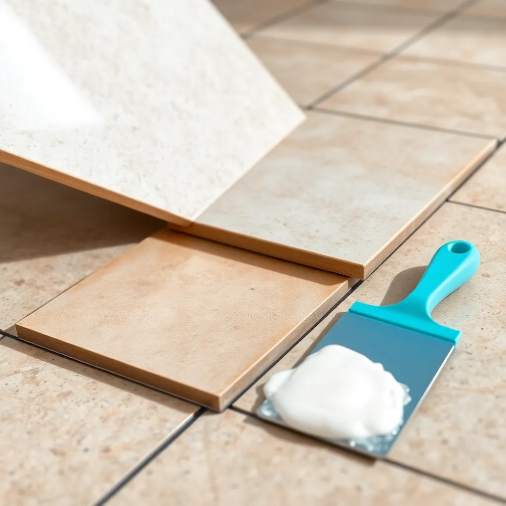 Jak przykleić odparzone płytki