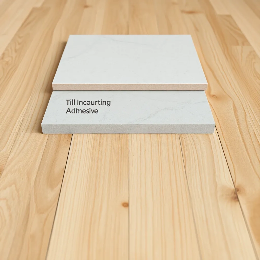 Jak przykleić płytki do drewna